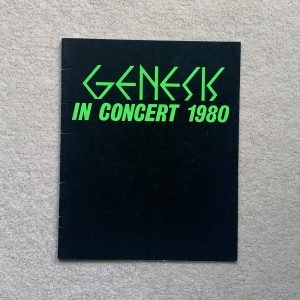 Genesis - Concert Programme 1980