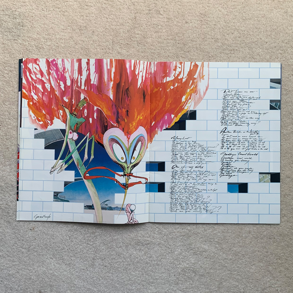 Pink Floyd The Wall Concert Programme 1981 Ooka