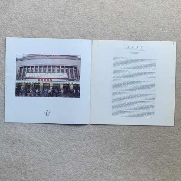 Rush - Concert Programme 1981 - Ooka